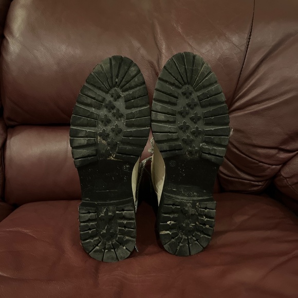 L’intervalle white leather boots - Picture 4 of 6